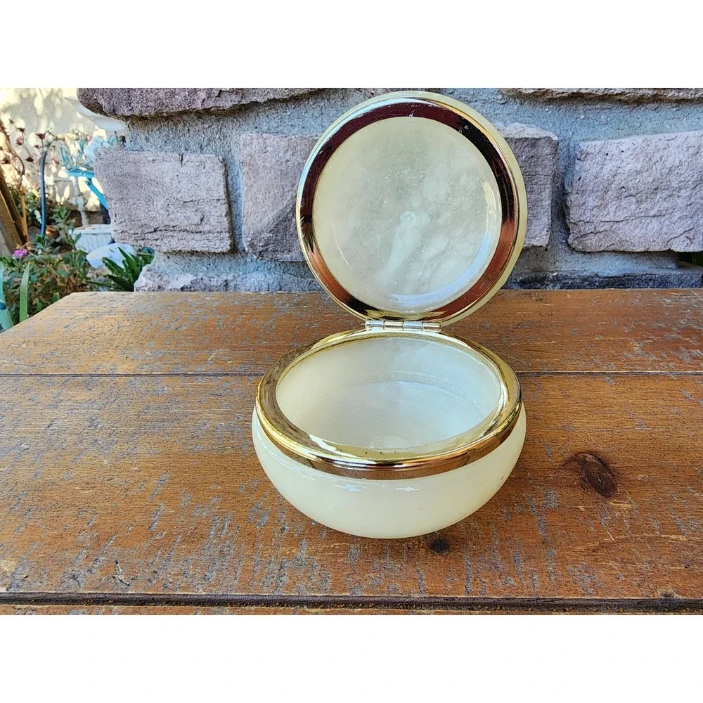 Trinket Box With Hinged Lid